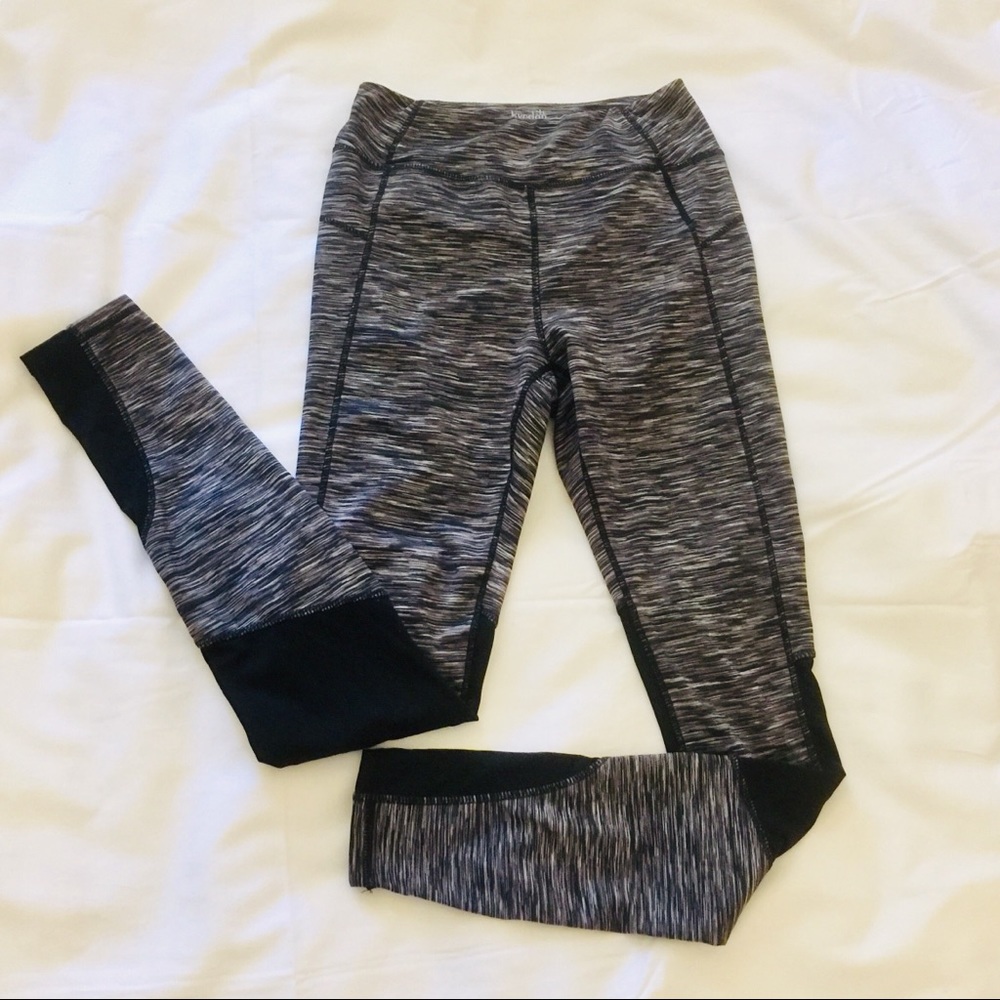 Kyodan Black/White Activewear Leggings size XS